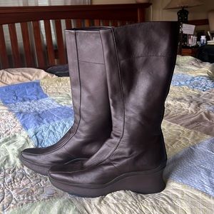 COPY - Prada Calzature Donna Seta Calf Boots